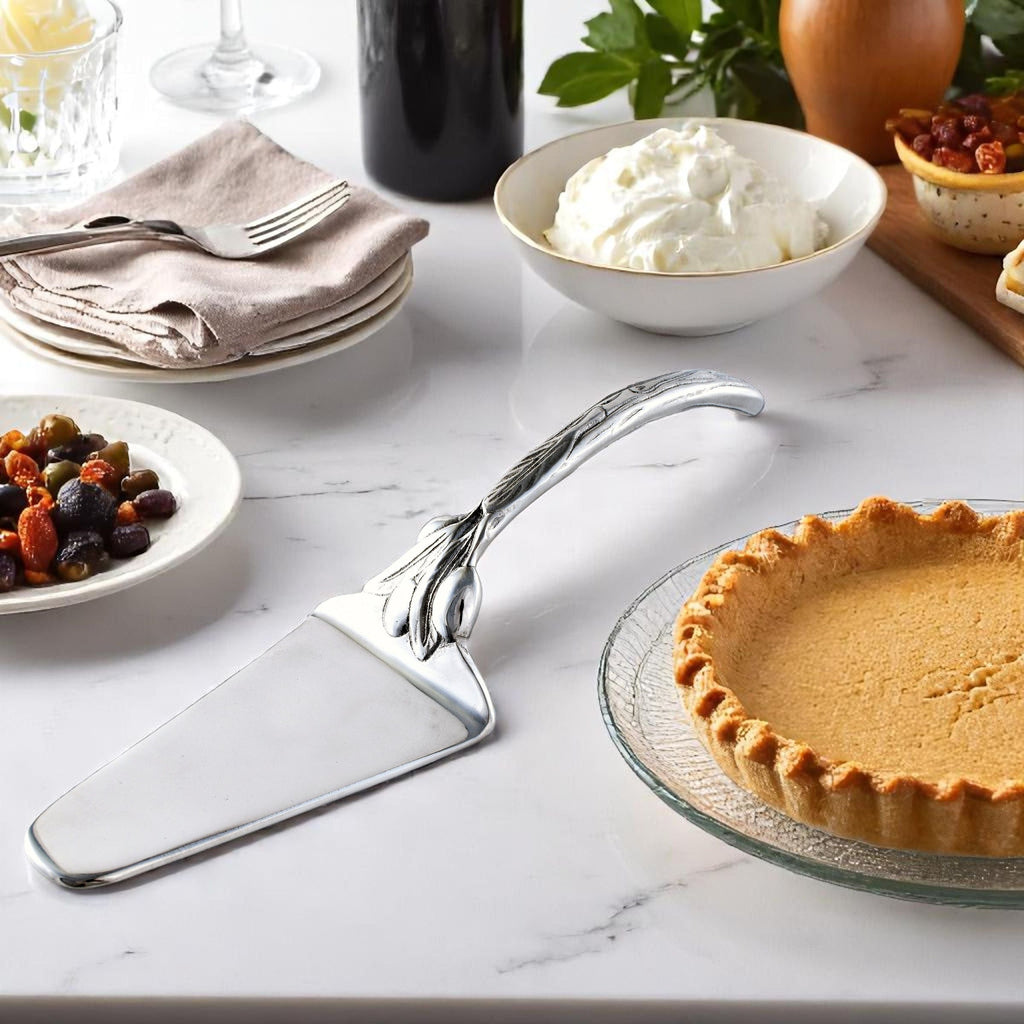 Olive Pizza & Pie Server | Elegant Entertaining Tool