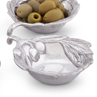 Olive Oil & Vinegar Bowl | Sculptural Table Accent