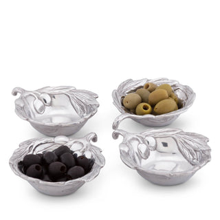 Olive Oil & Vinegar Bowl | Sculptural Table Accent