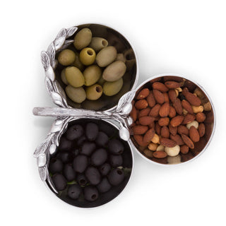Olive Trio Serving Bowls | Sculptural Entertaining Piece