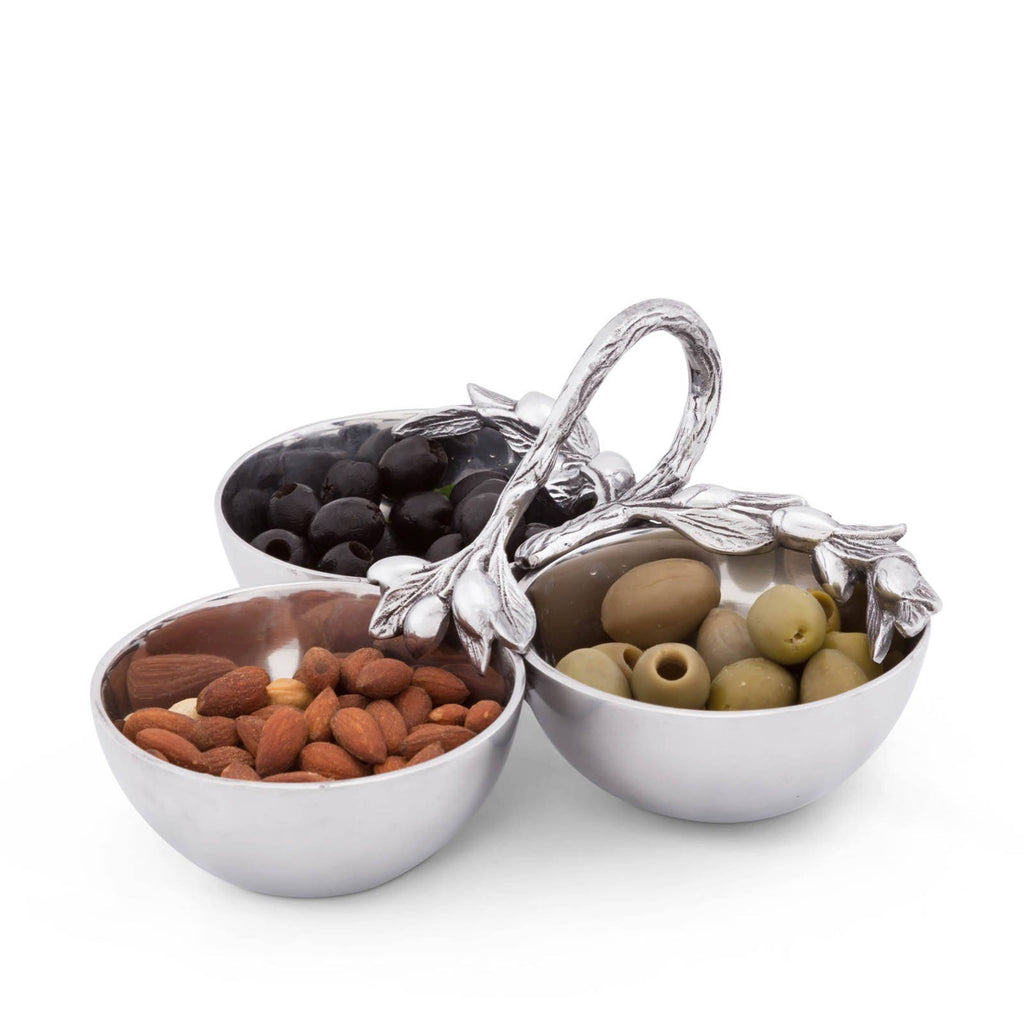 Olive Trio Serving Bowls | Sculptural Entertaining Piece
