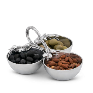 Olive Trio Serving Bowls | Sculptural Entertaining Piece