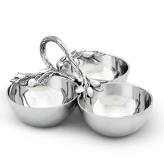 Olive Trio Serving Bowls | Sculptural Entertaining Piece