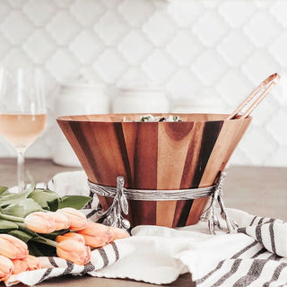 Olive Wood Salad Bowl | 12