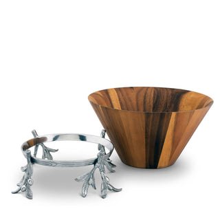 Olive Wood Salad Bowl | 12