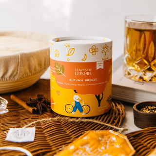 Autumn Breeze Herbal Tea | Warm Caffeine-Free Fall Blend