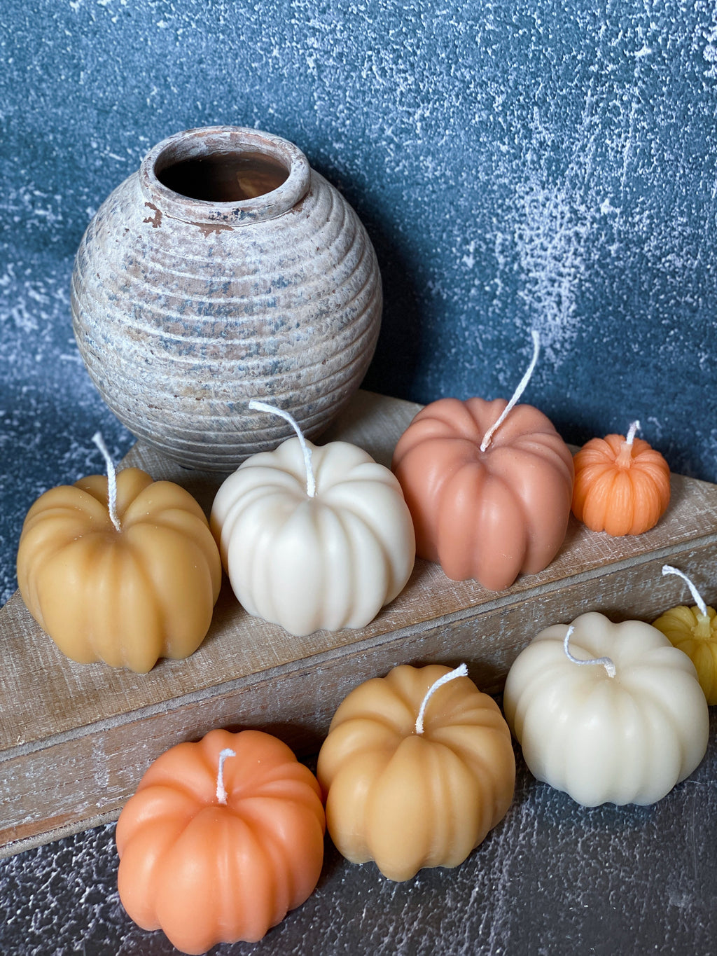 Autumn Pumpkin Handmade Soy Wax Candle by Crazy About Candles