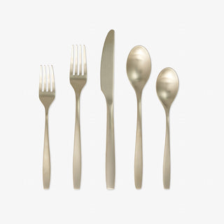 Cambridge Averie Champagne Satin 20-Piece Flatware Set, 18/0 stainless steel (view 3)