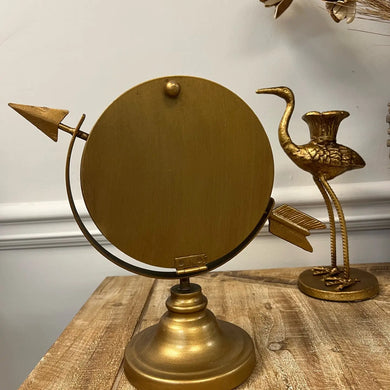 Vintage-Style Decorative Tabletop Clock