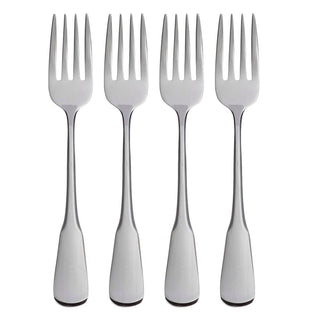 Oneida Colonial Boston Salad Forks, Set of 4, 18/0 stainless steel