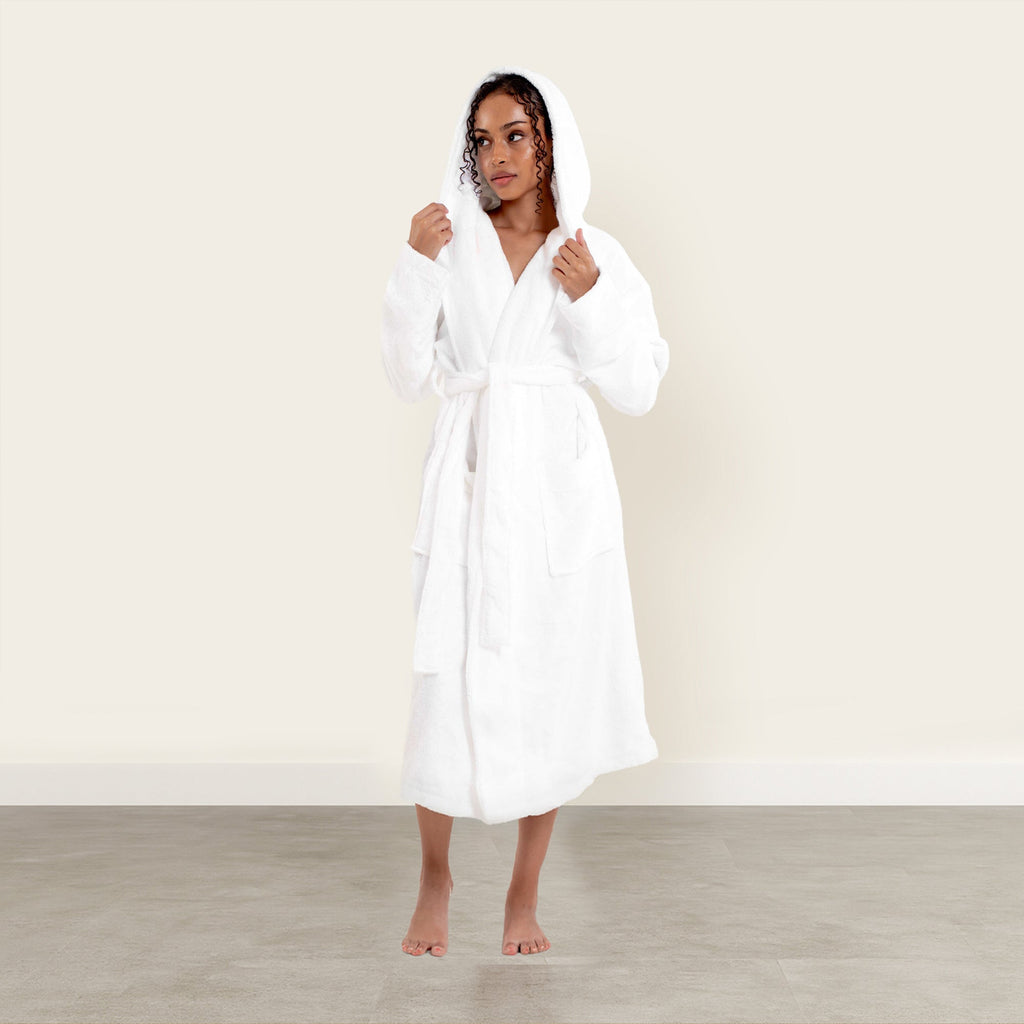 Ultraplush Australian Cotton Unisex Hooded Bathrobe