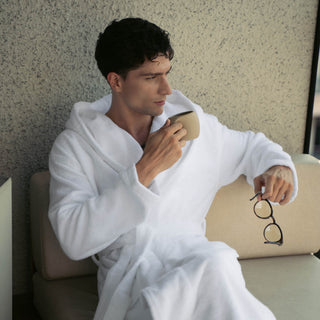 Ultraplush Australian Cotton Unisex Hooded Bathrobe