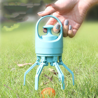 Compact Dog Waste Scooper with Built-In Bag Dispenser – Portable Pet Cleanup Tool