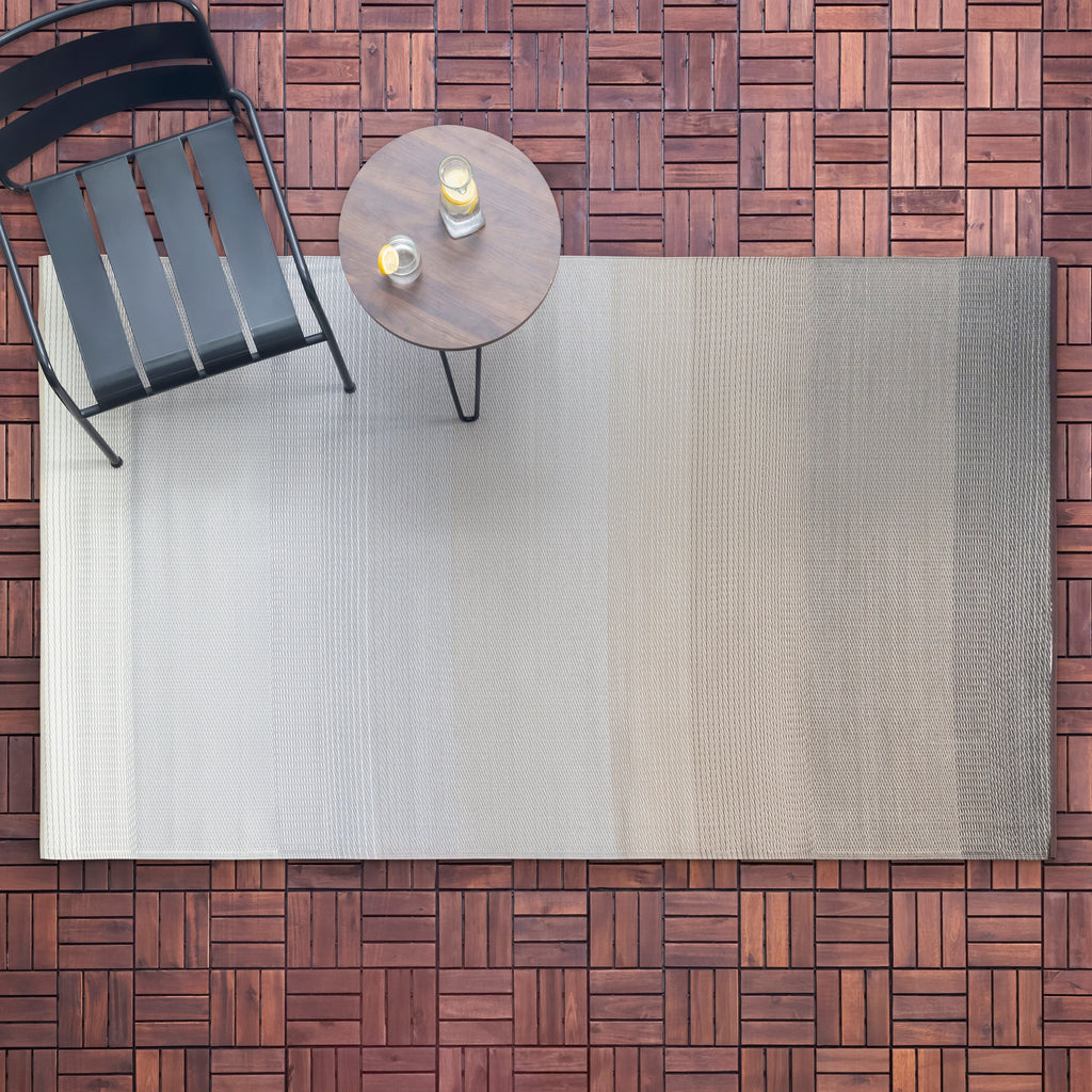 Big Sur Ombre Reversible Outdoor Patio Rug