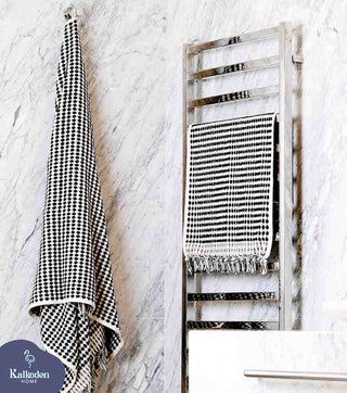 Pom Pom Bath Towel | Organic Cotton Jacquard Towel