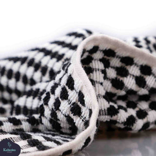 Pom Pom Hand Towel | Organic Turkish Cotton Plush Jacquard Towel