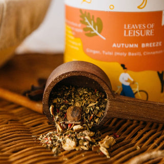 Autumn Breeze Herbal Tea | Warm Caffeine-Free Fall Blend