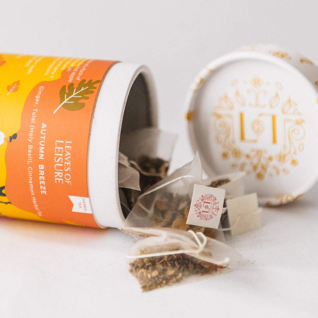 Autumn Breeze Herbal Tea | Warm Caffeine-Free Fall Blend