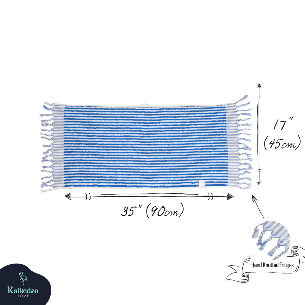 Striped Hand Towel | Organic Cotton Plush & Absorbent