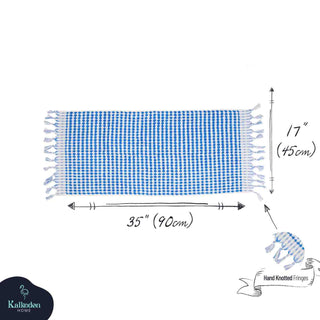 Pom Pom Hand Towel | Organic Turkish Cotton Plush Jacquard Towel