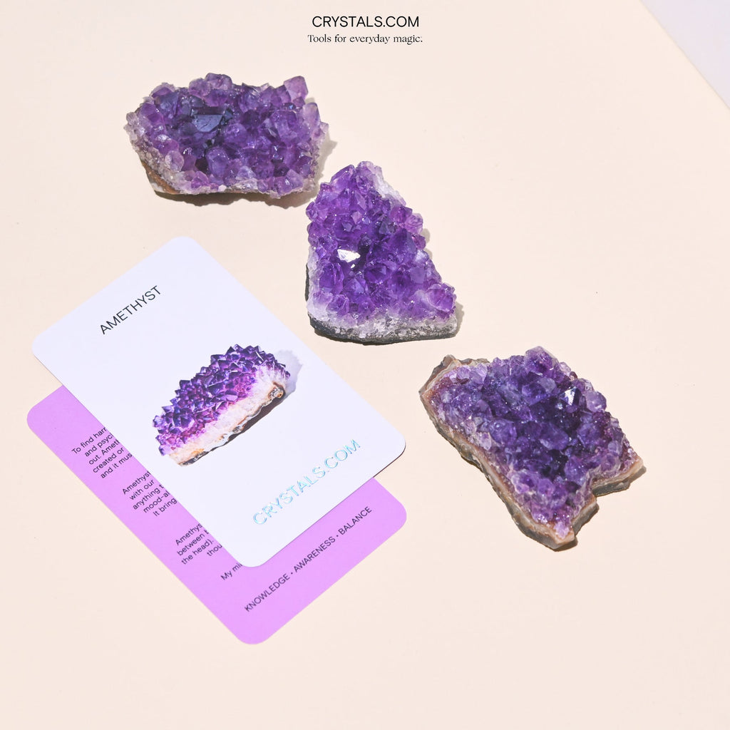Brazilian Amethyst Cluster | Natural Purple Healing Crystal