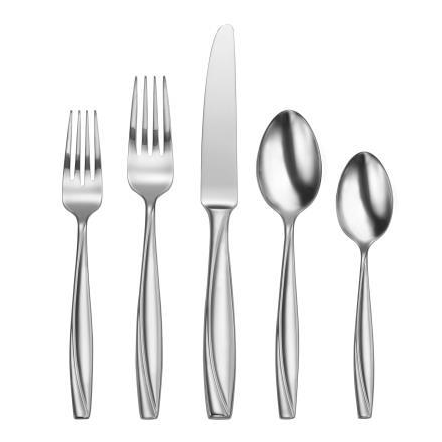 Oneida Camlynn 20-Piece Flatware Set, 18/0 stainless steel