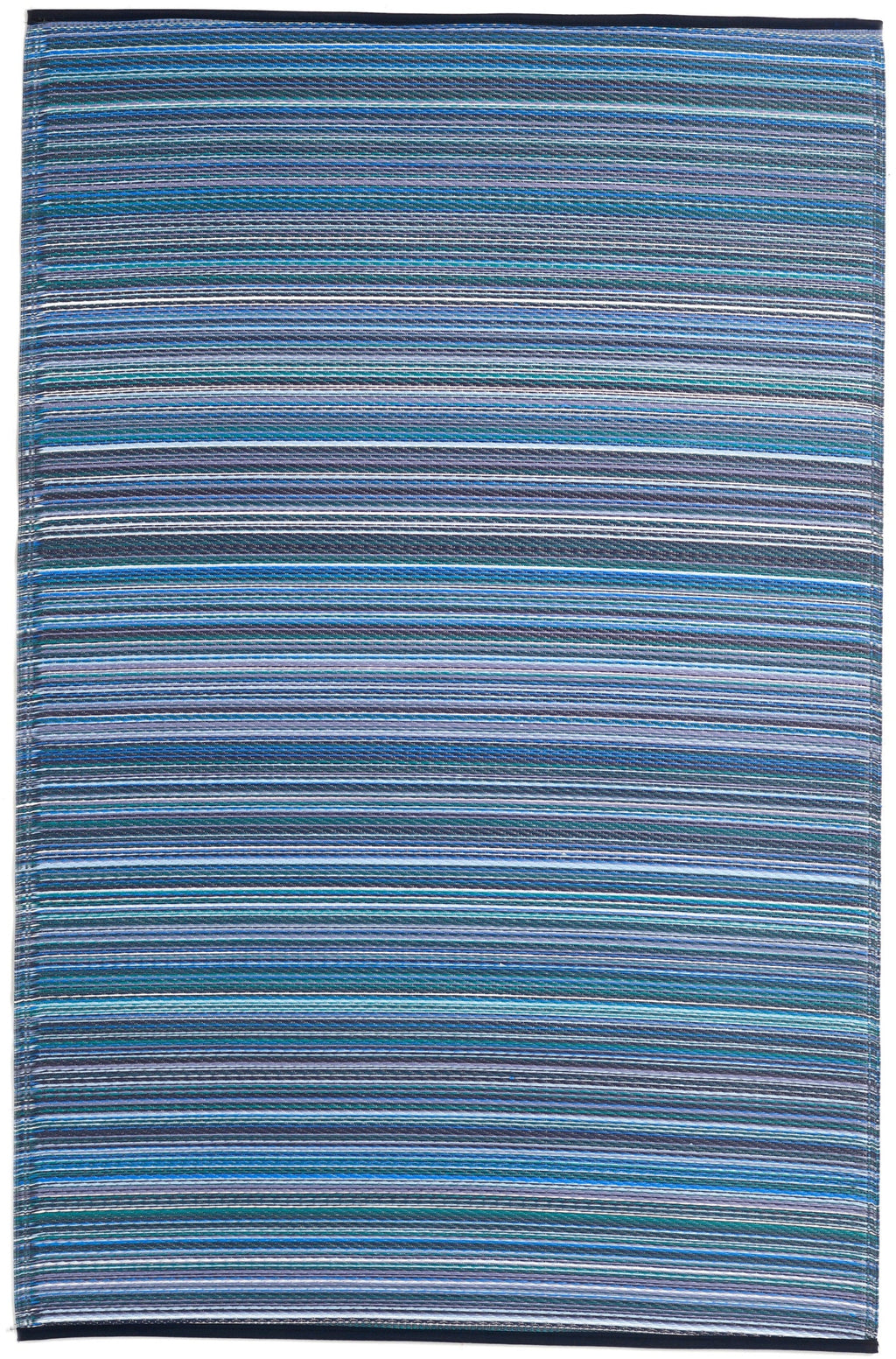 Cancun Striped Reversible Outdoor Patio Rug