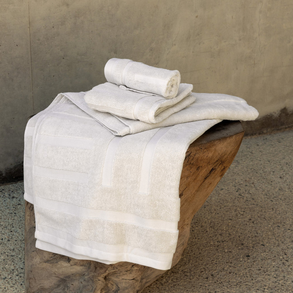Sorrel Geometric Australian Cotton Towels