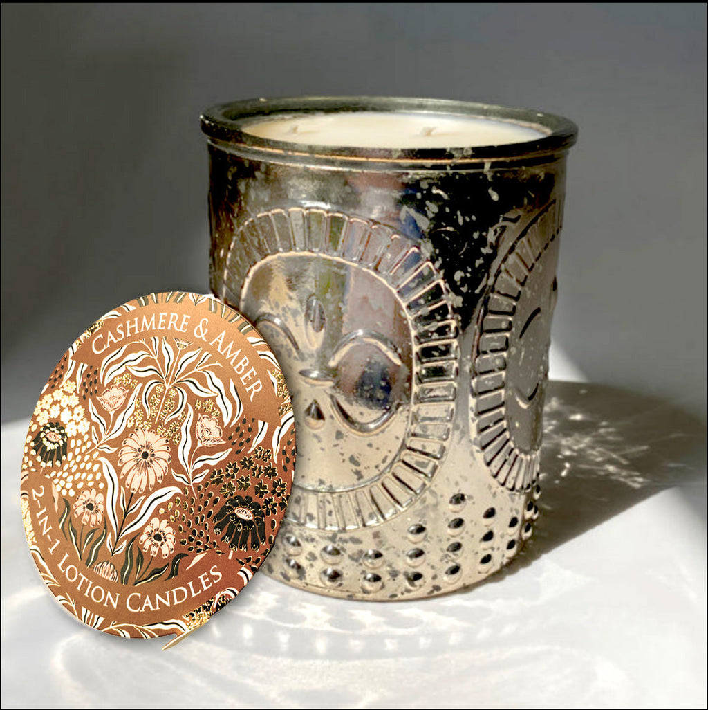 Cashmere and Amber 18 oz ~ Lotion Candle