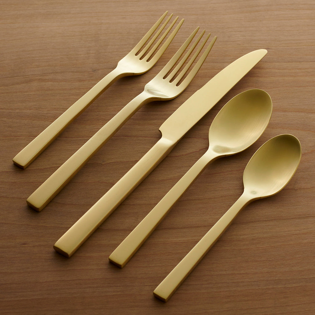 Oneida Chefs Table Champagne 20 Piece Flatware Set, 18/0 stainless steel (view 2)