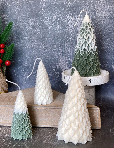 Christmas Tree Candles | Pine Trees | Holiday Decor - Anara Lifestyle