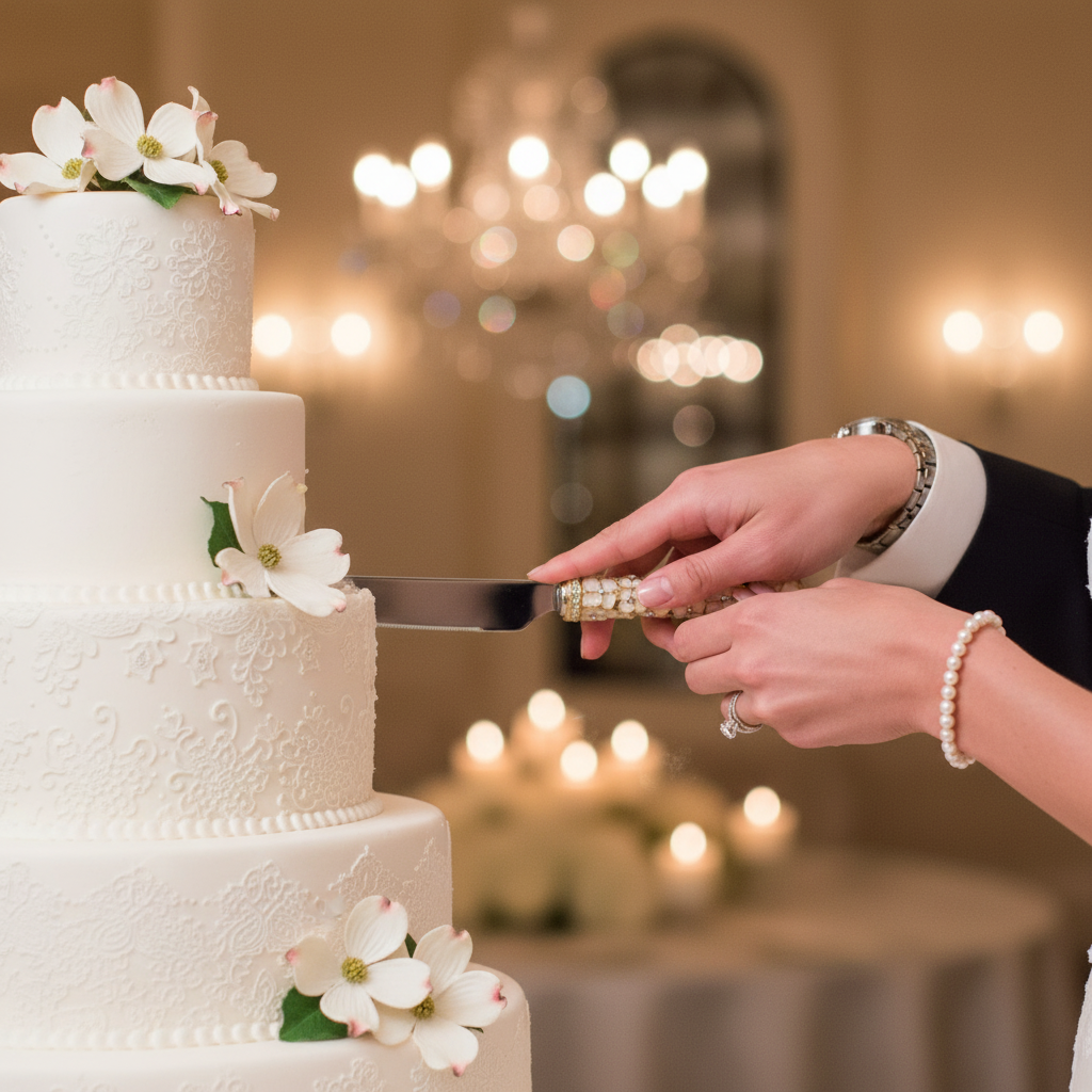 Dogwood Dessert Serving Set