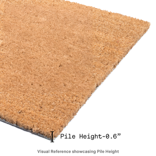 Birds on a Branch Natural Coir Doormat