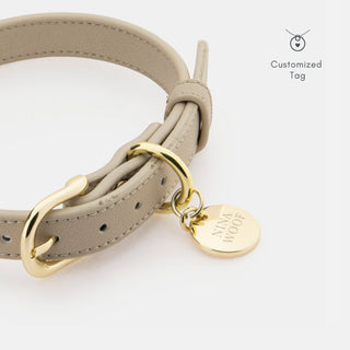 Copenhagen Vegan Leather Dog Collar – Soft, Stylish & Nordic Inspired