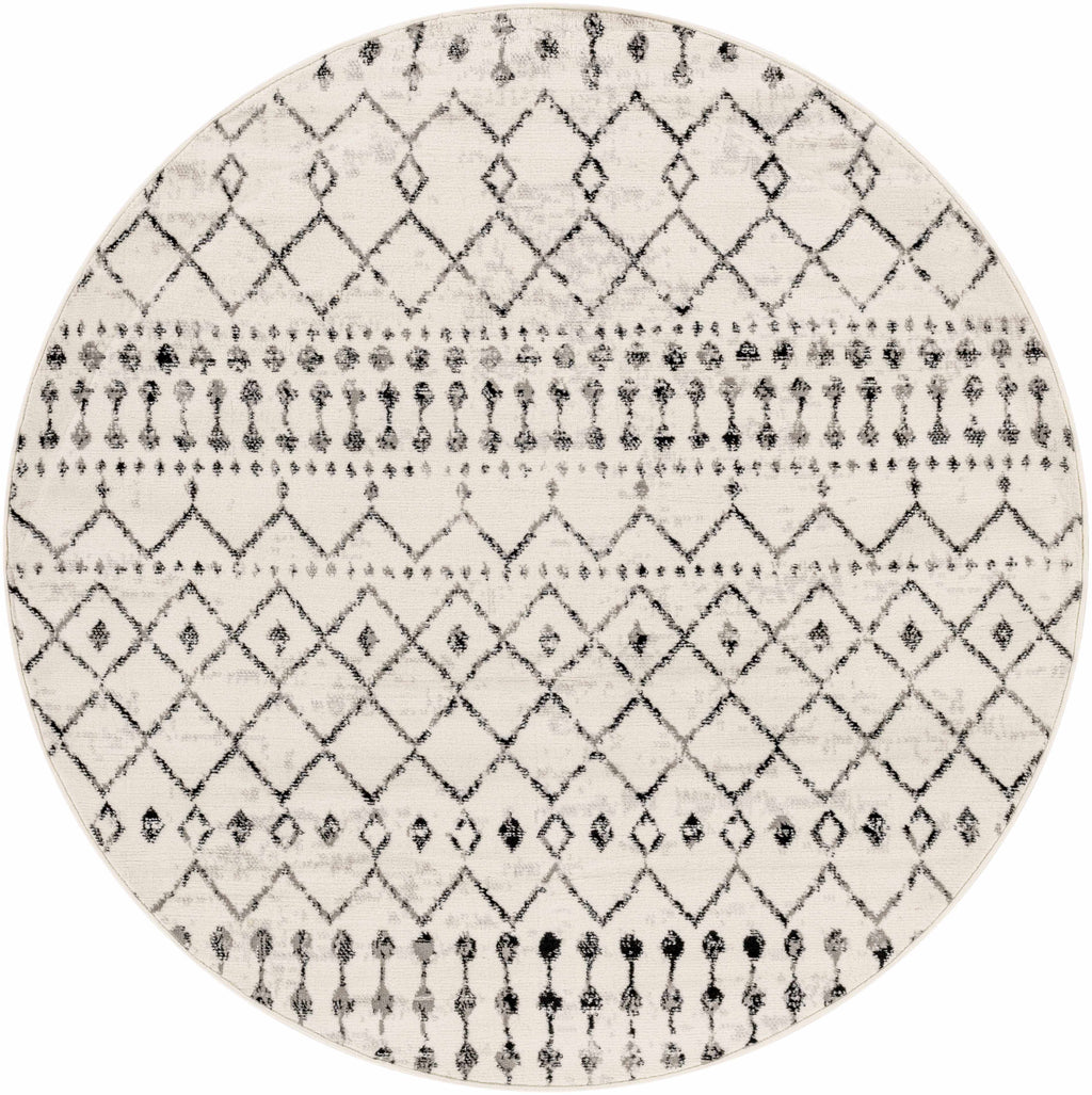 Scandi Moroccan Trellis Rug – Patterned Washable Living Room Carpet