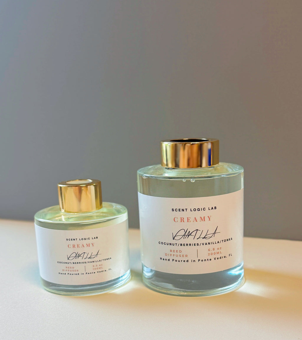 Creamy Vanilla Reed Diffuser – 100ml & 200ml