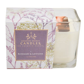 Rosemary & Lavender Soy Lotion Candle – Relaxing Aromatherapy Candle