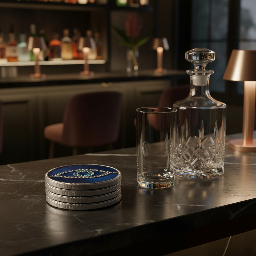 Evil Eye Coaster (Set of 4)