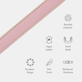 AirTag Enabled Vegan Leather Dog Collar – Cupertino | Smart & Stylish Pet Accessory