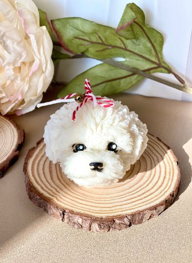 Cute Puppy Head Soy Wax Candle - Anara Lifestyle