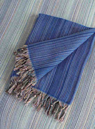 ALA King Size Cotton Blanket | Handwoven Lightweight Throw