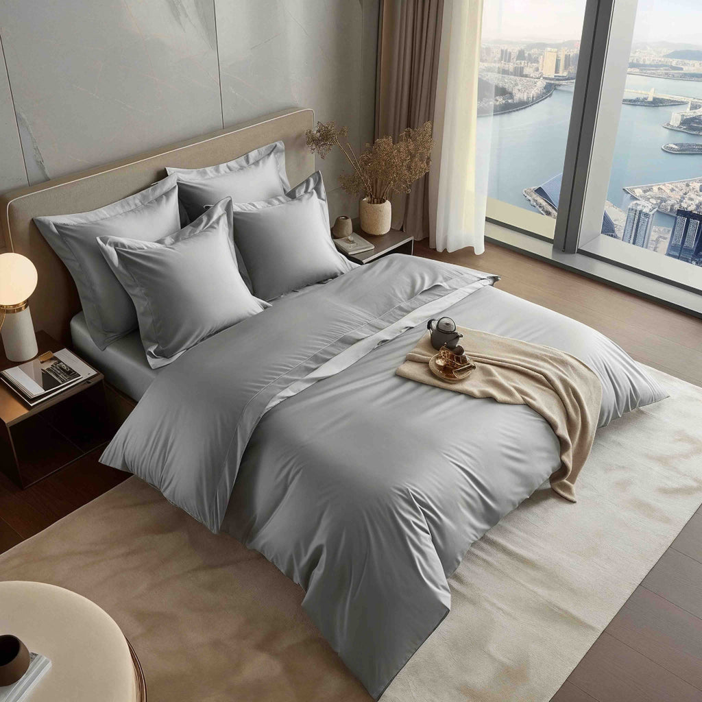 Luxe 400 Thread Count Cotton Sateen Pillowcase Set