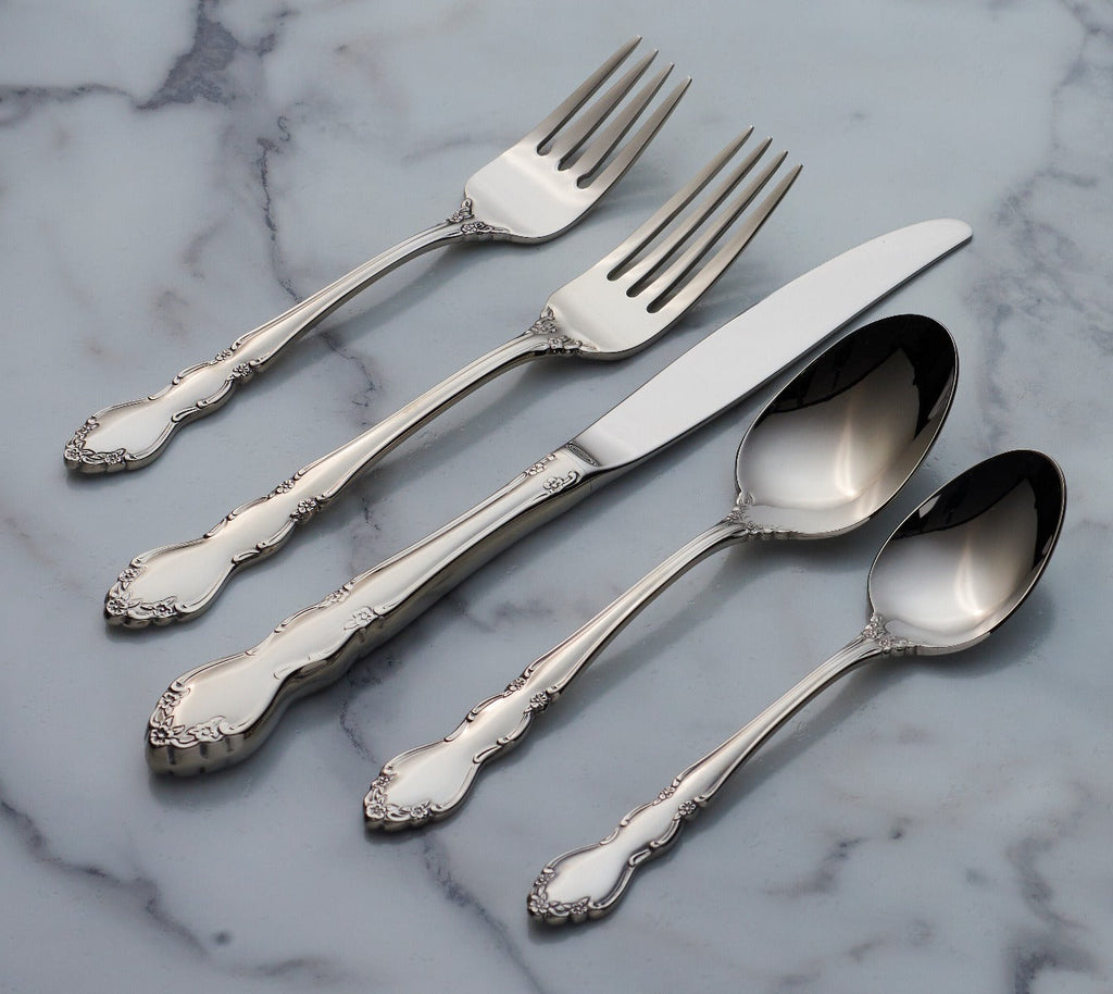 Oneida Dover 45-Piece Flatware Set, 18/10 stainless steel (view 2)