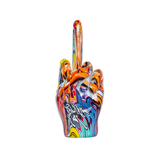 Street Art Middle Finger Tabletop - 8.5