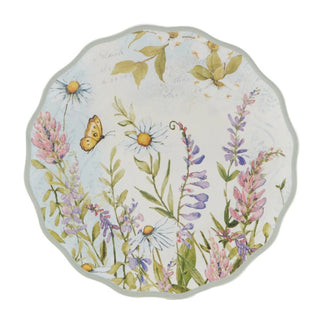 Easter Meadow Canape Plate Round Set of 4 Assorted Designs - Anara Lifestyle