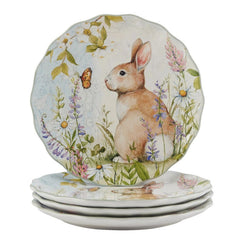 Easter Meadow Dinner Plate Set of 12 - Anara Lifestyle