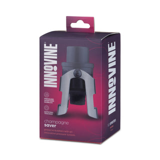 Champagne Saver Stopper in Graphite