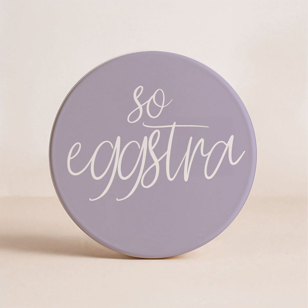 Easter & Spring Ceramic Coasters – Matte Finish Seasonal Collection (4