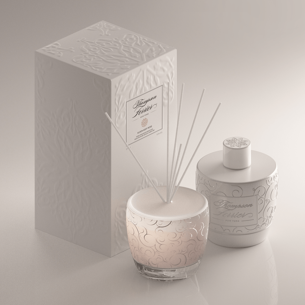 Elden Keep Rose Reed Diffuser – Romantic Rose Reed Diffuser for Home Fragrance