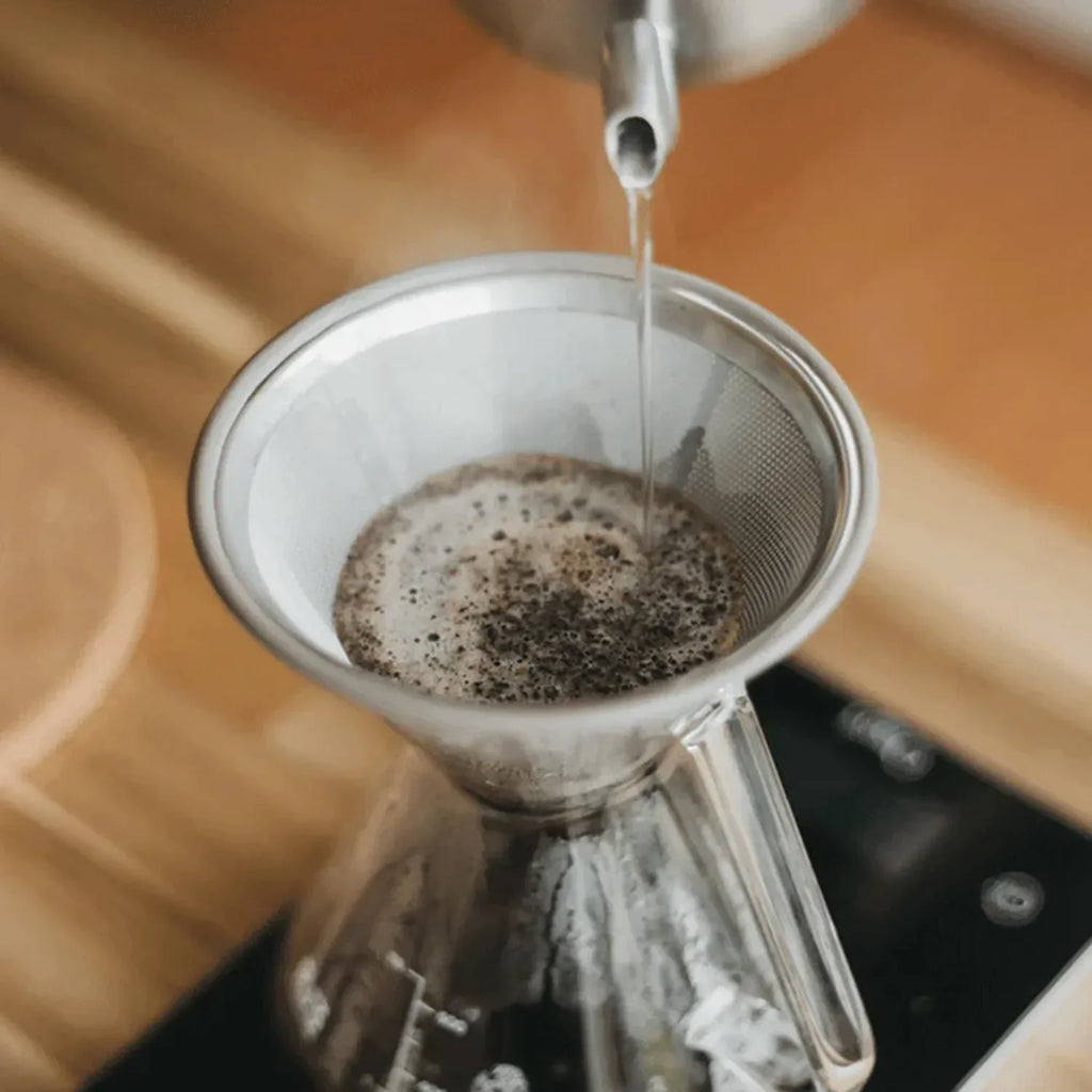 Reusable Stainless-Steel Pour-Over Coffee Filter
